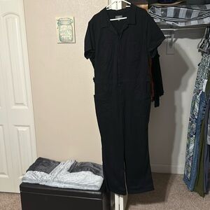 Black coveralls